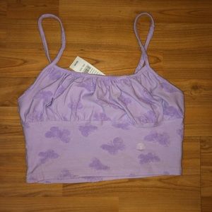 NWT PAC SUN CROPPED TANK